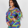Blue Long Sleeved Romper - Image 5