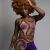 Purple Crop Top