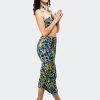 Edo Snake O-Ring Halter Top and Ruched Maxi skirt - Image 2